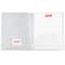 JAM Paper Heavy Duty Plastic 6-Pocket Folder, 2ct.
